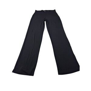 Black Wide-Leg Pants By Moda International S